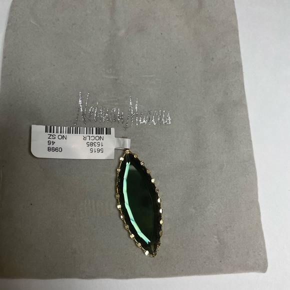 NWT Lana 14k Green Marquise Pendant (no chain) - Picture 7 of 9